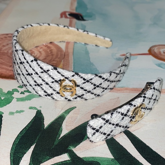 2pc Stylish ✨ Headband & Hair Clip Set - Picture 3 of 7